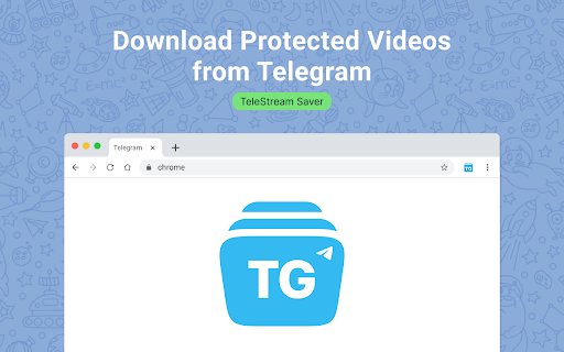 TeleStream Saver – Telegram Private Media Downloader  from Chrome web store to be run with OffiDocs Chromium online