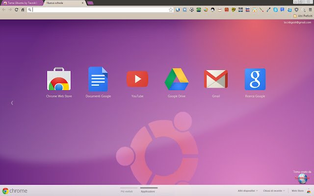 क्रोम वेब स्टोर से TecnikGeek द्वारा टेमा उबंटू को ऑनलाइन ऑफीडॉक्स क्रोमियम के साथ चलाया जाएगा