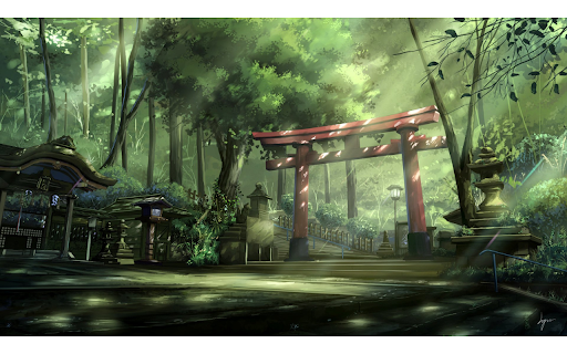 Temple in the Forest  from Chrome web store to be run with OffiDocs Chromium online