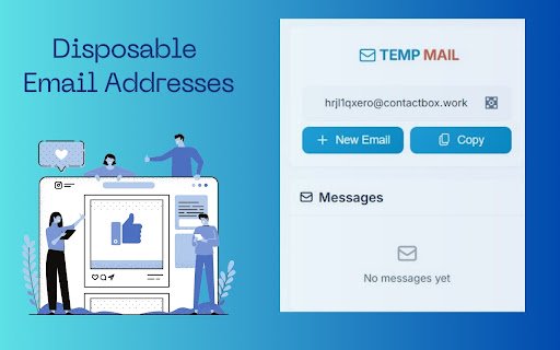 Temp Mail Turbo Disposable Temporary Email  from Chrome web store to be run with OffiDocs Chromium online