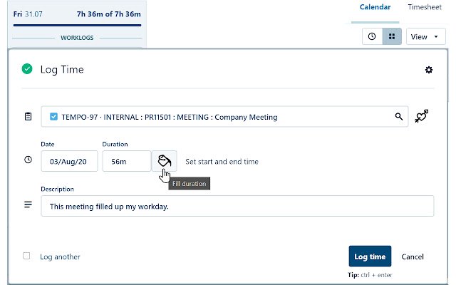 Tempofila from Chrome web store to be run with OffiDocs Chromium online Tempofila from Chrome web store to be run with OffiDocs Chromium online