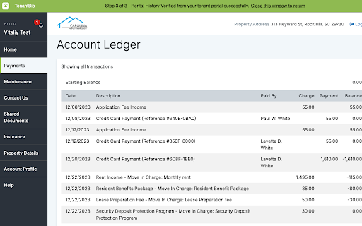 TenantBio  from Chrome web store to be run with OffiDocs Chromium online