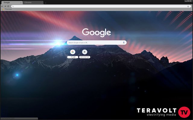 Chrome 网上商店的 TeraVoltChromeTheme 将与 OffiDocs Chromium 在线一起运行