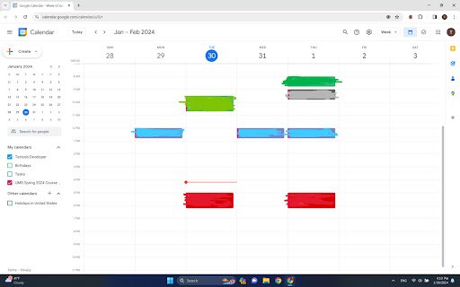 TerpScheduleSync  from Chrome web store to be run with OffiDocs Chromium online