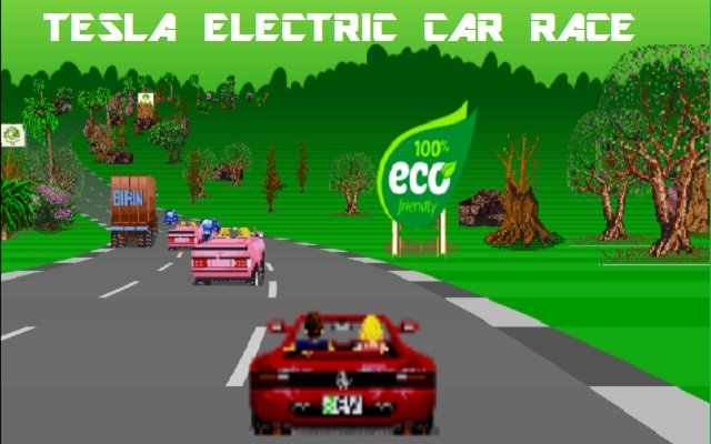 Tesla Electric Vehicle Cars Race de Chrome web store se ejecutará con OffiDocs Chromium en línea