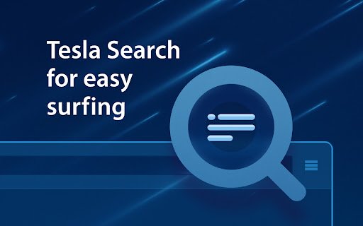 Tesla Search  from Chrome web store to be run with OffiDocs Chromium online