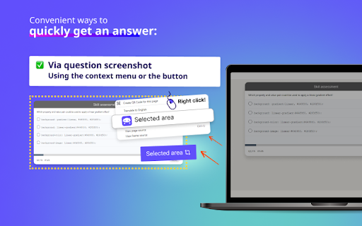 Test Bro Smart Web Test Assistant, Exam Helper  Homework Quiz Solver  from Chrome web store to be run with OffiDocs Chromium online