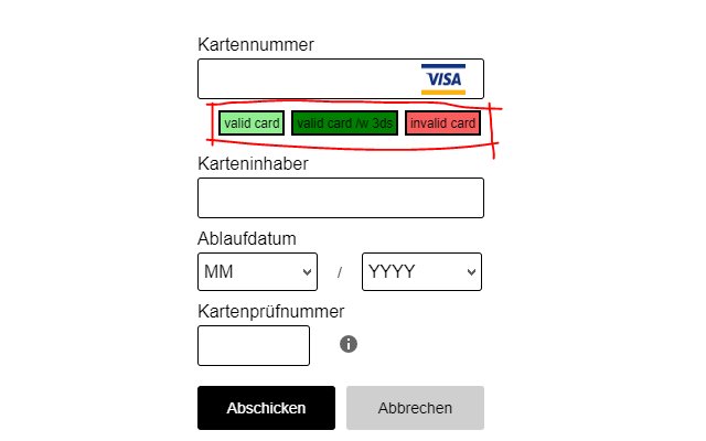 בדוק כרטיסי אשראי עבור PostFinance FlexCheckout מחנות האינטרנט של Chrome שיופעלו עם OffiDocs Chromium מקוון