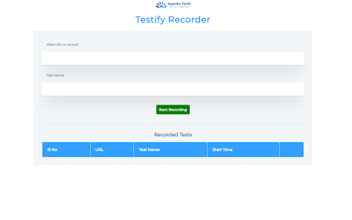 Testify Recorder For Khasso  from Chrome web store to be run with OffiDocs Chromium online