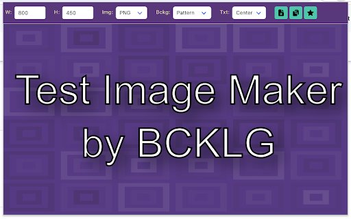Test Image Maker  from Chrome web store to be run with OffiDocs Chromium online