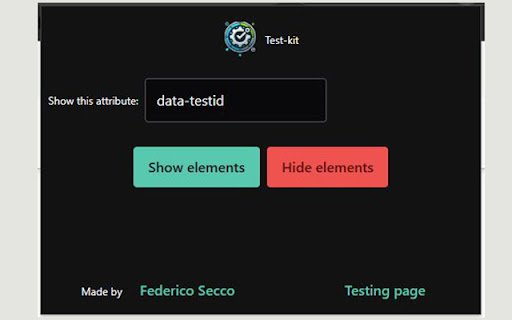TestKit  from Chrome web store to be run with OffiDocs Chromium online