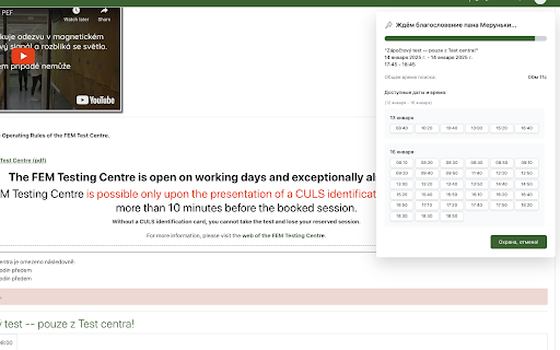 Testovak  from Chrome web store to be run with OffiDocs Chromium online