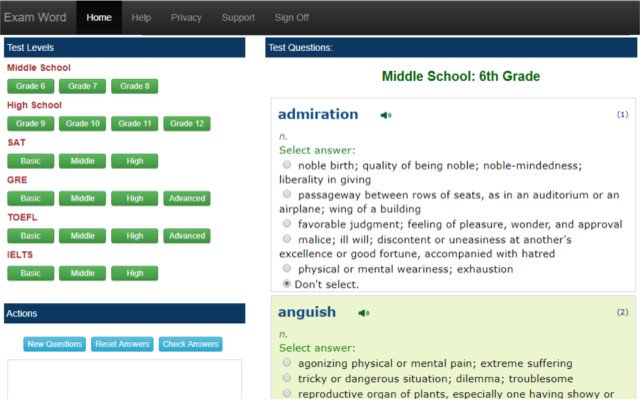 Test Vocabulary Online from Chrome web store to be run with OffiDocs Chromium online Test Vocabulary Online from Chrome web store to be run with OffiDocs Chromium online