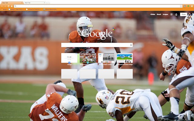 Texas Football mula sa Chrome web store na tatakbo sa OffiDocs Chromium online