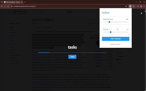 TexFlow  from Chrome web store to be run with OffiDocs Chromium online
