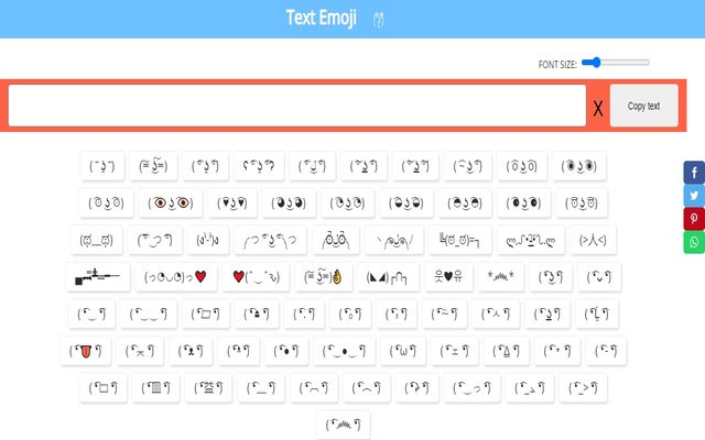 텍스트 이모티콘( ͡☉ ͜ʖ ͡☉)은 OffiDocs Chromium 온라인에서 실행할 Chrome 웹 스토어에서 복사 및 붙여넣기