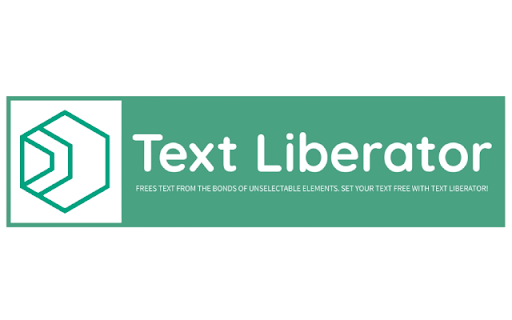 Text Liberator from Chrome web store to be run with OffiDocs Chromium online Text Liberator from Chrome web store to be run with OffiDocs Chromium online