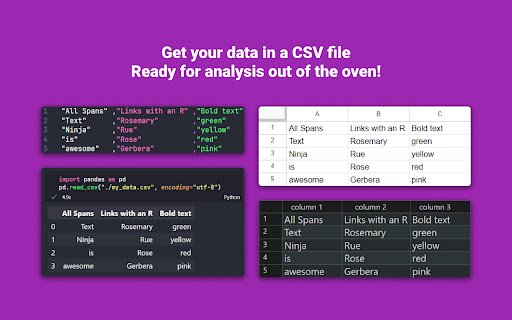 Text Ninja  from Chrome web store to be run with OffiDocs Chromium online
