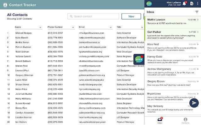 TextUs Next-Erweiterung aus dem Chrome-Webshop zur Ausführung mit OffiDocs Chromium online