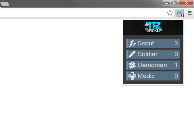 يتم تشغيل TF2Pickup.net من متجر Chrome الإلكتروني مع OffiDocs Chromium عبر الإنترنت