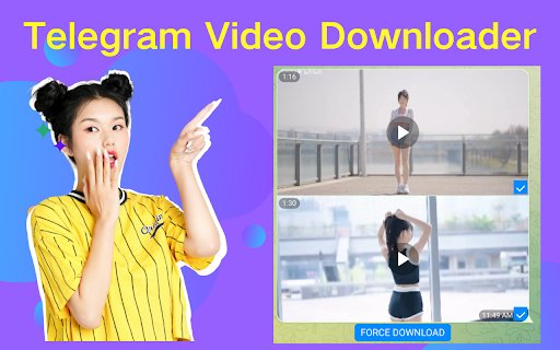 TG DownloadHelper Telegram Video Download  from Chrome web store to be run with OffiDocs Chromium online