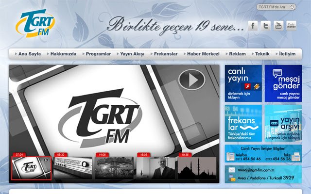 TGRT FM من متجر Chrome الإلكتروني ليتم تشغيله مع OffiDocs Chromium عبر الإنترنت