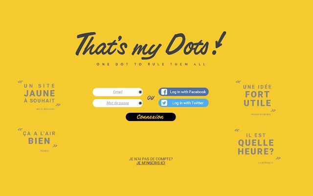 Đó là Dot của tôi! từ cửa hàng Chrome trực tuyến để chạy trực tuyến với OffiDocs Chrome