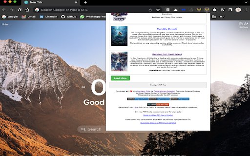 Theaterflix Extension  from Chrome web store to be run with OffiDocs Chromium online