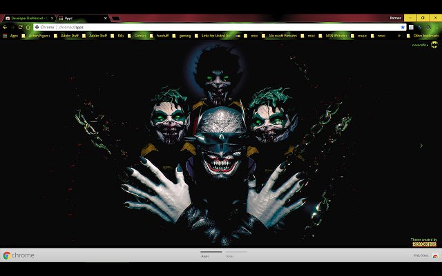 يتم تشغيل Batman Who Laughs من متجر Chrome الإلكتروني باستخدام OffiDocs Chromium عبر الإنترنت