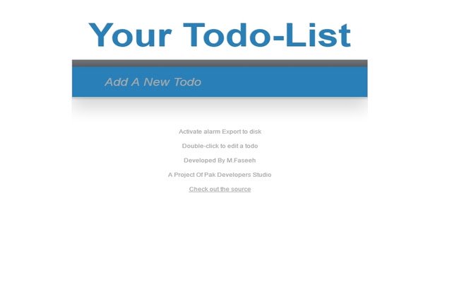 The Best Todo  from Chrome web store to be run with OffiDocs Chromium online