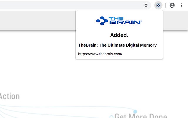 ক্রোম ওয়েব স্টোর থেকে TheBrain BrainBox অনলাইনে OffiDocs Chromium এর সাথে চালানো হবে