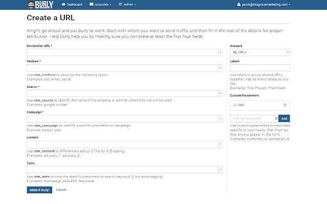 The Burly Button  from Chrome web store to be run with OffiDocs Chromium online