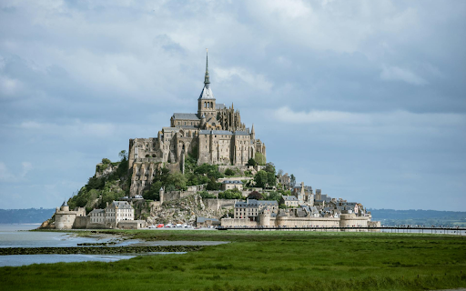 The Castle with the Spire  from Chrome web store to be run with OffiDocs Chromium online
