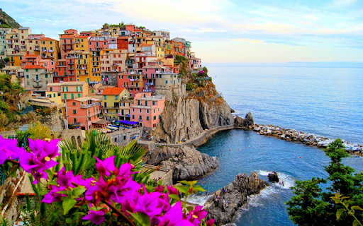 The Cinque Terre  from Chrome web store to be run with OffiDocs Chromium online