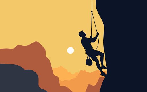 THE CLIMBER FOREST Theme  from Chrome web store to be run with OffiDocs Chromium online