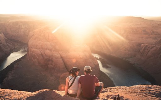 The couple welcomed the sunlight  from Chrome web store to be run with OffiDocs Chromium online