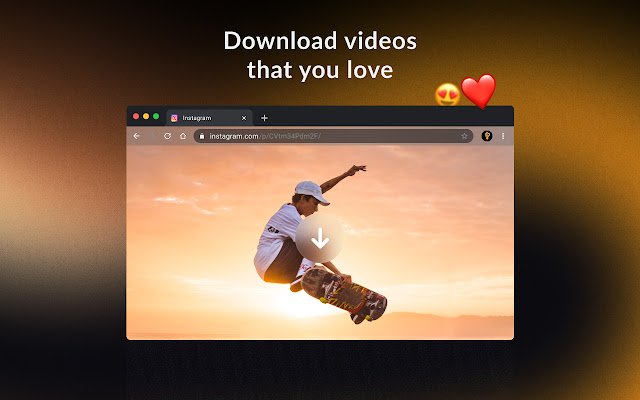 De Crave professionele webvideo-downloader van de Chrome-webwinkel om te worden uitgevoerd met OffiDocs Chromium online