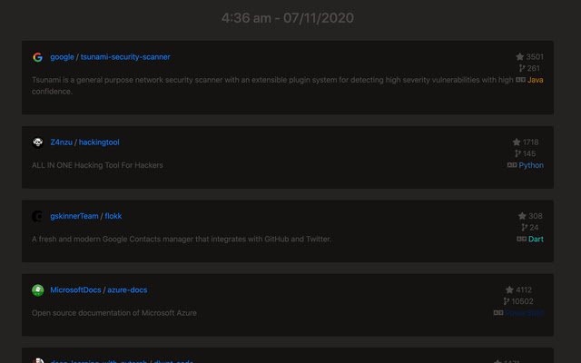 The Developer Page  from Chrome web store to be run with OffiDocs Chromium online