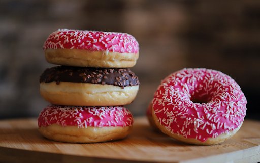 The donuts  from Chrome web store to be run with OffiDocs Chromium online