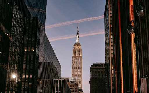 The Empire State Building in New York City  from Chrome web store to be run with OffiDocs Chromium online