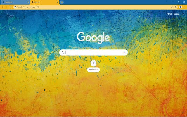 La bandera de Ucrania de Chrome web store se ejecutará con OffiDocs Chromium en línea