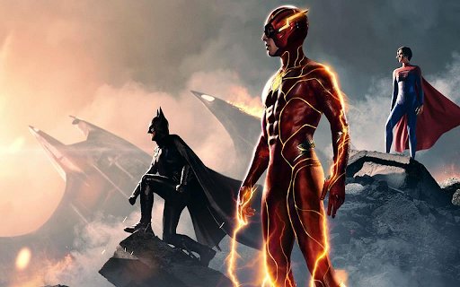 The Flash (2023) Browser Theme  from Chrome web store to be run with OffiDocs Chromium online