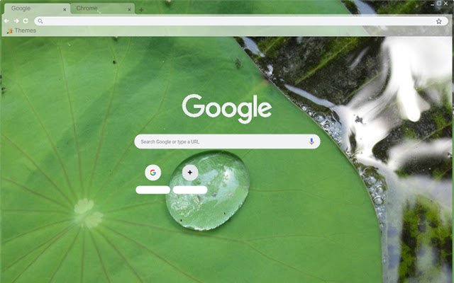 Chrome ウェブストアの Floating Water Lily Leaf を OffiDocs Chromium online で実行