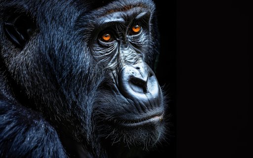 The gorilla primate  from Chrome web store to be run with OffiDocs Chromium online