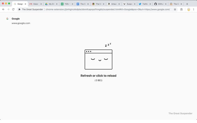 Greater Suspender از فروشگاه وب Chrome با OffiDocs Chromium به صورت آنلاین اجرا می شود