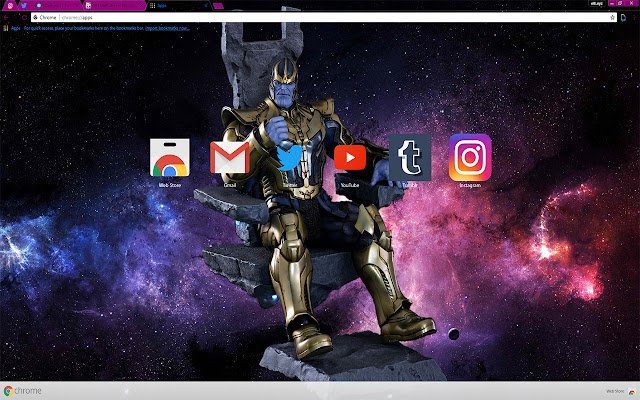 Il più grande Thanos | Avengers: Infinity War dal Chrome Web Store verrà eseguito con OffiDocs Chromium online