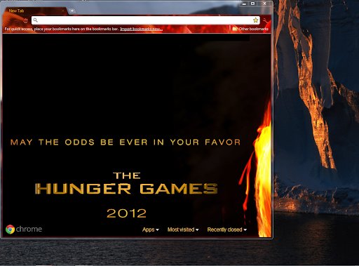 The Hunger Games Theme 2 (Aero)  from Chrome web store to be run with OffiDocs Chromium online