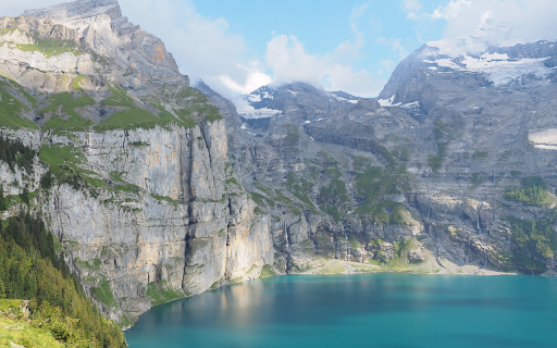 The lake surface is like a mirror  from Chrome web store to be run with OffiDocs Chromium online