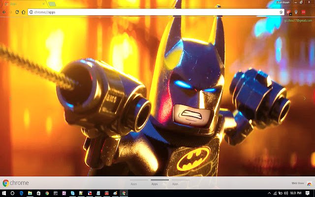 El Lego Batman de la tienda web de Chrome se ejecutará con OffiDocs Chromium en línea