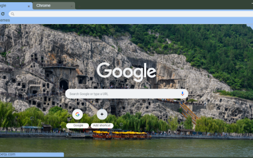 The Longmen Grottoes  from Chrome web store to be run with OffiDocs Chromium online